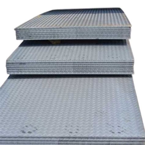 Mm Thick Ms Checkered Sheet Application Construction At Best Price In