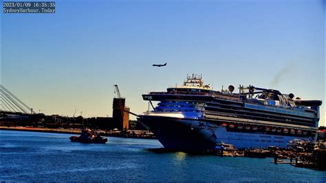 P O Pacific Adventure Leaves Beautiful Harbour This Is Sydney Harbour