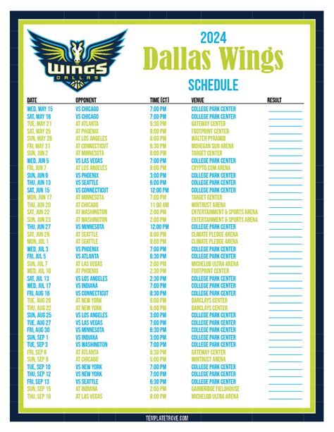 Wnba Dallas Wings Roster 2024 Schedule Sheba Domeniga