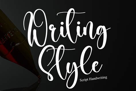 Writing Style Font by YanStudio · Creative Fabrica