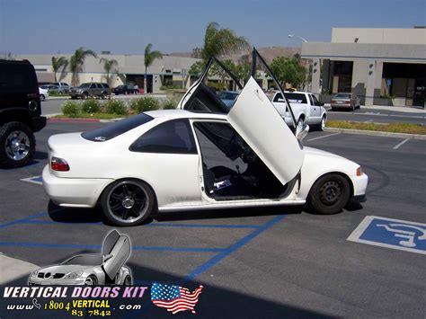 Honda Civic 1992 1995 Lambo Vertical Doors Kit Lambo Doors Kit Inc