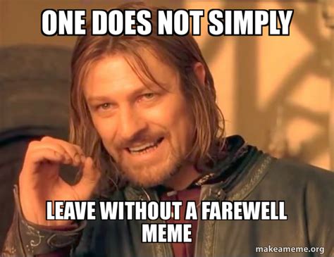 Farewell Meme