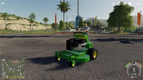 John Deere Stand On Mower V10 Fs19 Landwirtschafts Simulator 25 Mods