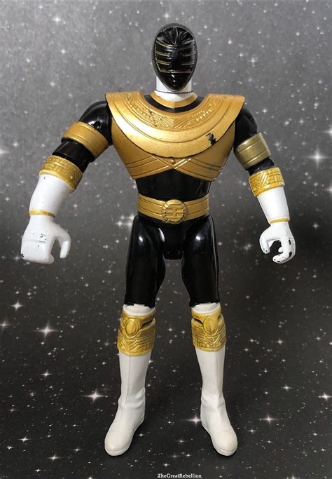 Power Rangers Zeo Staff Whirling Gold Ranger Action Figure