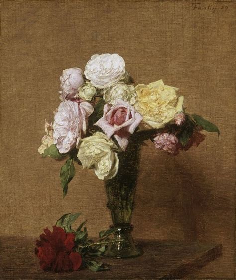 Ignace Henri Jean Théodore Fantin Latour French 1836 1904 Still