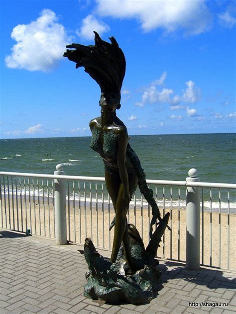 Русалка в Светлогорске | Путешествия, Рассказы, Русалка