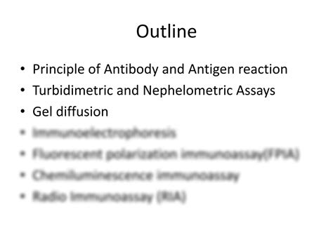 SOLUTION: Chapter 4 principles of immunochemical techniques - Studypool