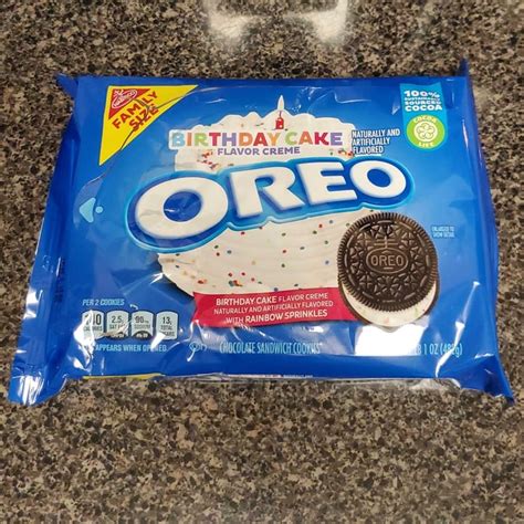 Nabisco Birthday Cake Oreo Review Abillion