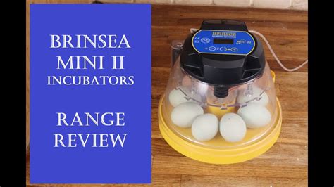 Brinsea Mini Ii Incubator Range Best For Home Incubation Youtube