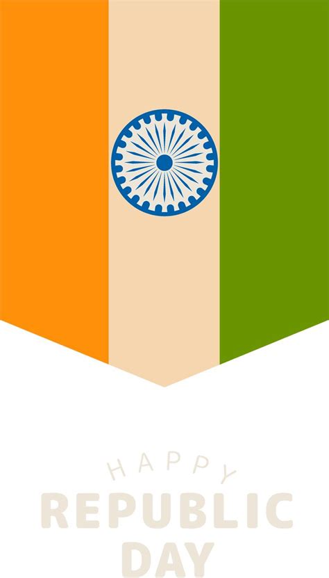 Happy republic day indian flag png image