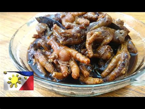 Chicken Feet Adobo Adobong Adidas Adobo With Oyster Sauce