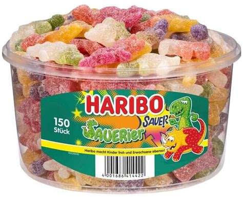 Haribo Sauerier Sauer Fruchtgummi Großpackung 150 Stk ab 7 99