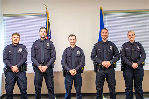 Burnsville Police Department Celebrates Promotions and Welcomes New