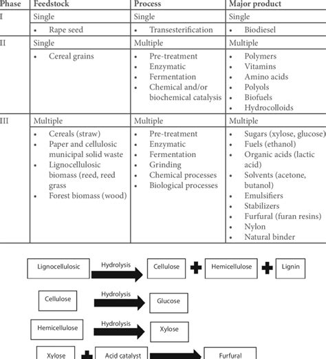 4 A General Overview Of Three Types Of Biorefinery Processes