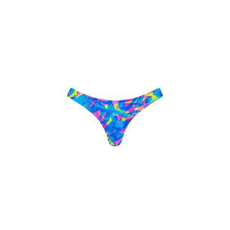 Womens Kulani Kinis Minimal Full Coverage Bikini Bottom Moon Lagoon