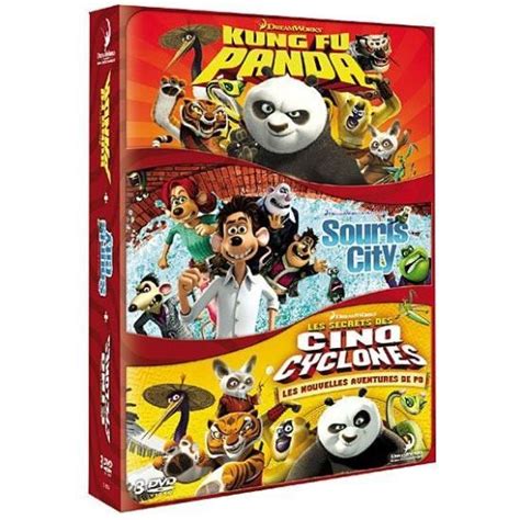 Dvd Coffret Dreamworkls Kung Fu Panda Les S Cdiscount Dvd