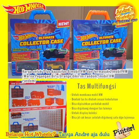 Promo Hotwheel Carry Case Ultimate Collector Case Ori Hot Wheels Display Tas Kota Tangerang