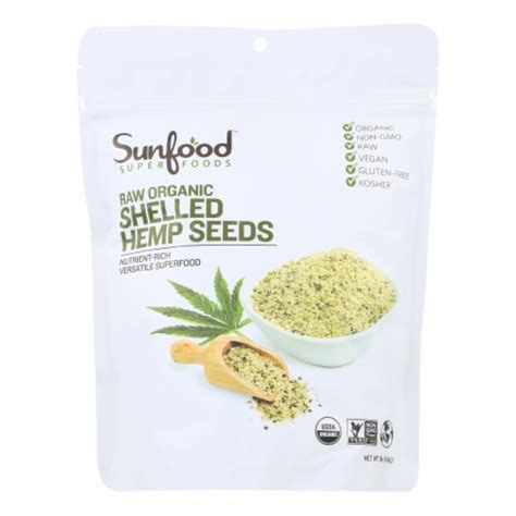 Sunfood Hemp Seeds Shelled 1 Each 1 Lb 1 Each 1 Lb Frys