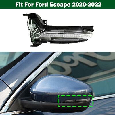 Front Left Side Led Rearview Mirror Turn Signal Light For Ford Escape