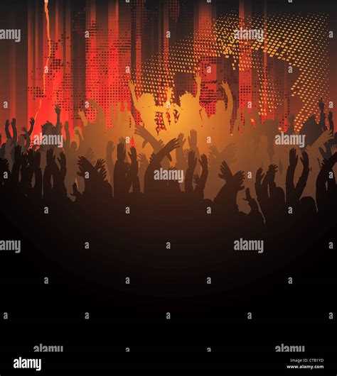 vector concert poster Stock Photo - Alamy