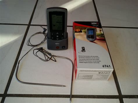 Weber STYLE Thermometer 6741, neu (wertig), OVP, Garantie | Grillforum ...