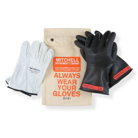 Class Insulated Low Voltage Lineman Glove Kit Inch V