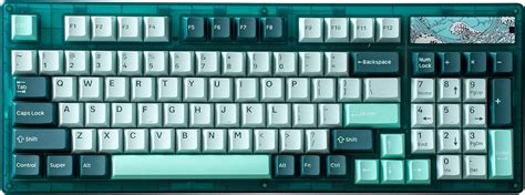 Amazon YUNZII Keynovo IF Key Hot Swappable Gasket Mechanical Gaming Keyboard