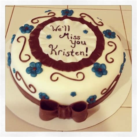 We'll Miss You Cake. - CakeCentral.com