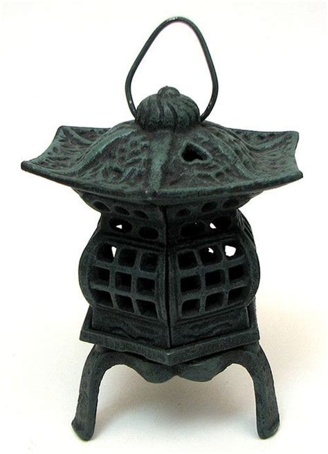 Footed Pagoda Lantern Pagoda Lanterns Japanese Lanterns Cast Iron Decor