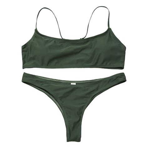 Tierpop Bikinis Sexy Women Swimsuit Push Up Brazilian Bikini Shoulder Straps Swimwear Walmart