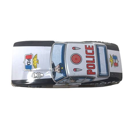 Vintage Japanese Tin Police Car Toy Great Shape and Retro Style - Etsy