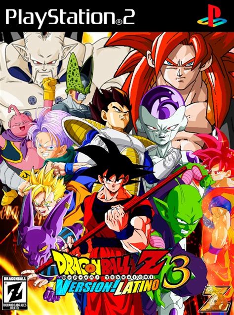 PS2 Dragon Ball Z Budokai Tenkaichi 3 Latino Sin Mods ISO Mega