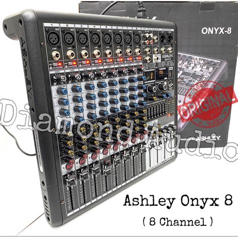 Jual Mixer Audio Ashley Onyx8 Usb Bluetooth Original Mixing Onyx 8