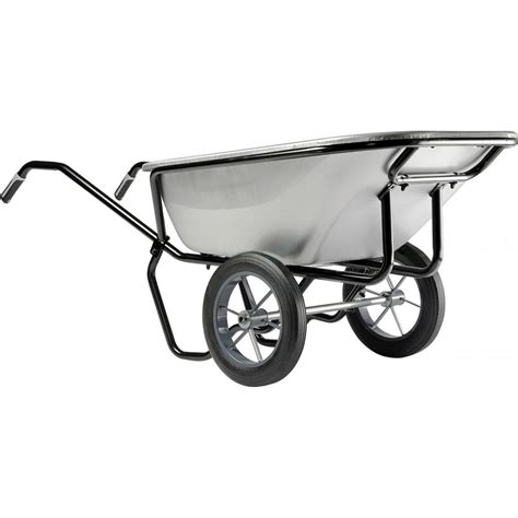 Двухколесная тачка Haemmerlin cargo twin 230 mg pr оцинкованный кузов ...