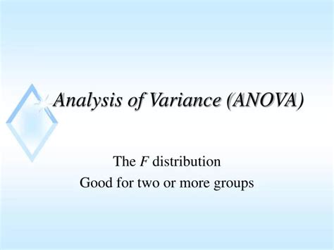 Ppt Analysis Of Variance Anova Powerpoint Presentation Free Download Id 1196912