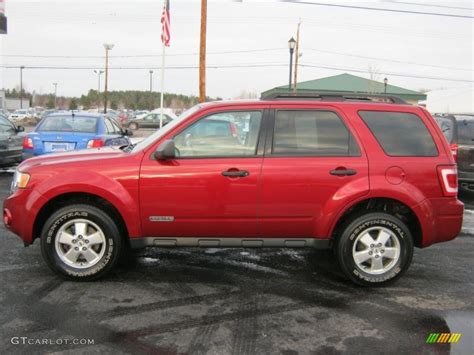 2008 Redfire Metallic Ford Escape Xlt 4wd 45450730 Photo 14