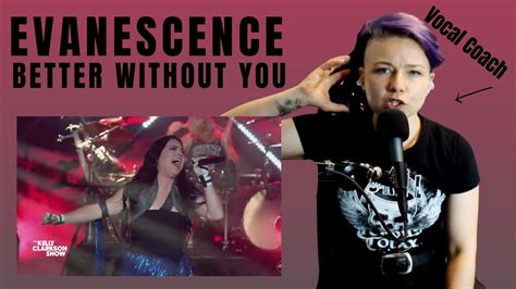 Evanescence Better Without You New Zealand Vocal Coach Reaction And