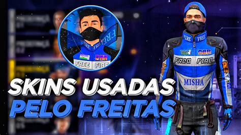 Skins Usadas Pelo Freitas Melhores Combina Es De Roupas Ff Youtube