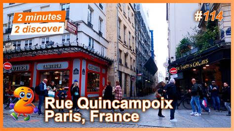 Minutes Discover Rue Quincampoix Paris France Youtube