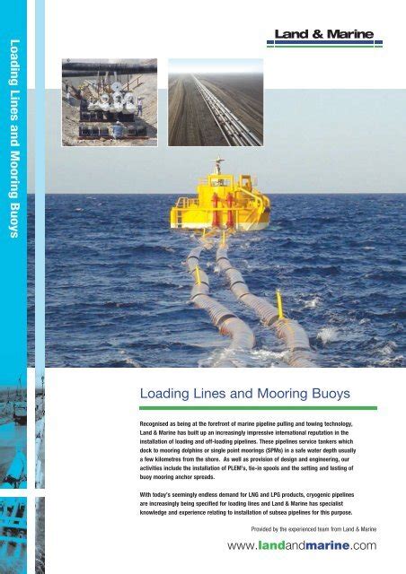 Loading Lines And Mooring Buoys Land Marine