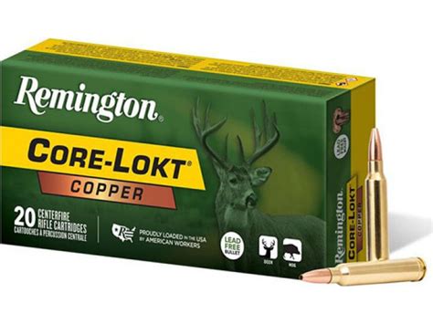 Remington Ammunition R Core Lokt Win Mag Grcopper Hp