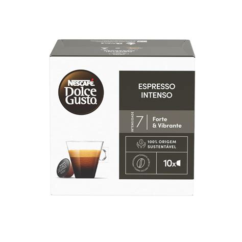 Café em Cápsula Torrado e Moído Espresso Intenso Nescafé Dolce Gusto