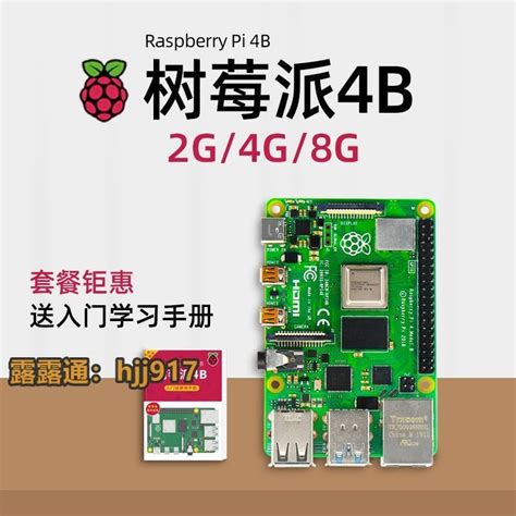 樹莓派4b Raspberry Pi 4代b開發板ai人工智能電腦python套件8gb 露天市集 全台最大的網路購物市集