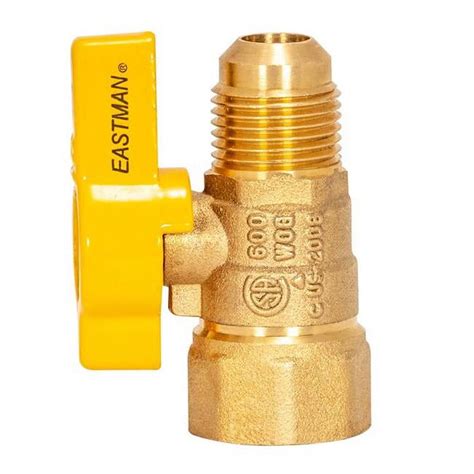 Eastman Magne Flo In Flare X In Fip Brass Gas Valve Walmart