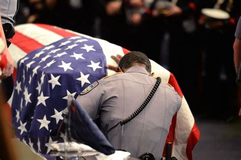 Photos Baton Rouge Community Pays Final Respects To Officer Montrell