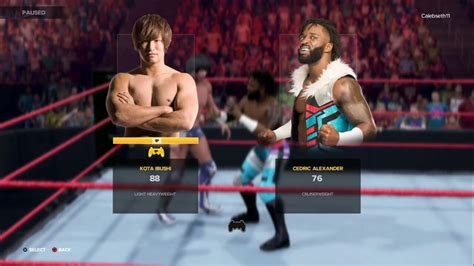 Wwe 2k23 Kota Ibushi Vs Cedric Alexander Kte Vengeance Kte Um For Fun