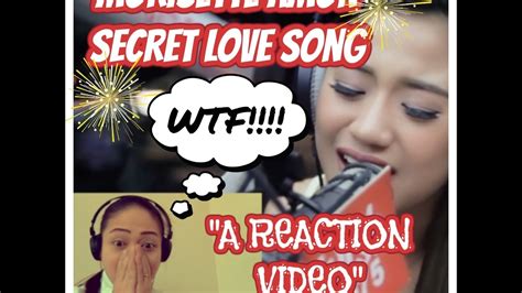 Morissette Amon Secret Love Song Cover Reaction Video Youtube