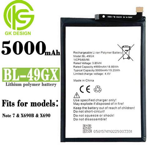 GK BL GX X X Smart Mobile Phone Battery For Infinix Note Hot S Note Note