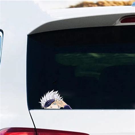 Tian Gojo Satoru Car Stickers For Jujutsu Kaisen Anime Decals Laptop