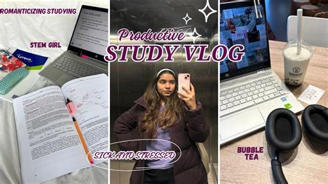 Study Vlog Romanticizing Studying📚 Productive Weekend Pulling An